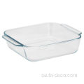 Premium 8 "Clear Glass Square Baking Dish